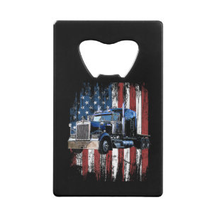 Trucker American Flag Truck Driver Truck Driver Gi