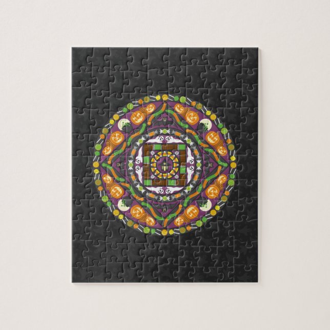 Trucs et traitements Mandala Puzzle (Vertical)