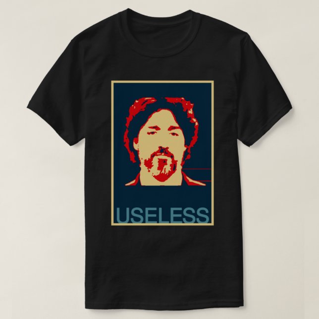 Trudeau Useless Classic T-Shirt (Design devant)