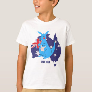True Blue Australia Kangaroo T-shirt