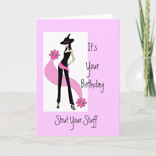 True Diva Babyboomer carte d'anniversaire pour les (Devant)