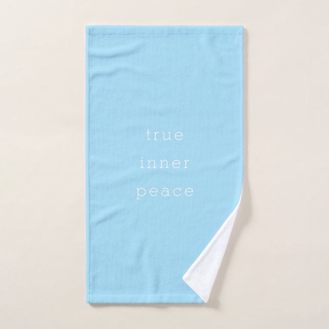 True Inner Peace | Minimal  (Serviette à main)