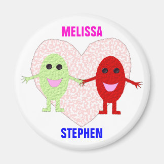 True Love Couples Magnet personnalisable