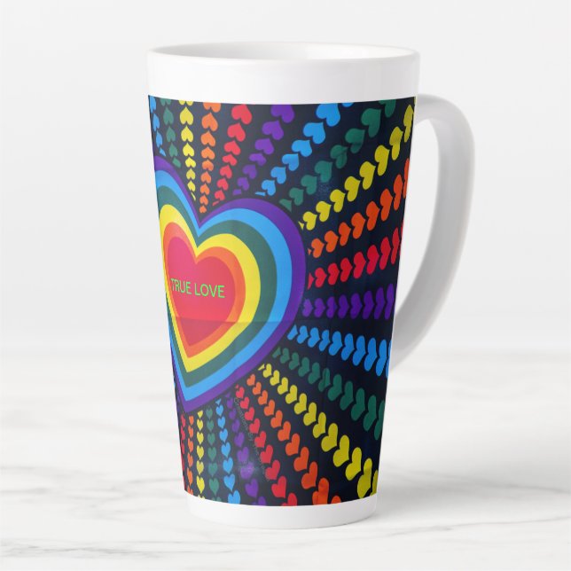 True Love Latte Mug pour la Saint-Valentin (Angle droit)