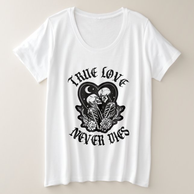 True Love Never Dies Skeleton Couple (Design devant)
