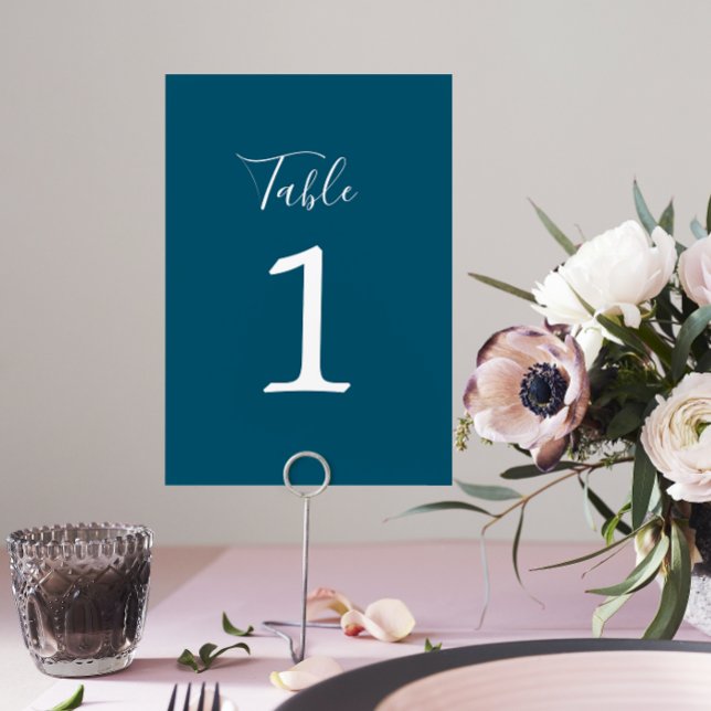 True Simplicité 1 Mariage Neptune Numéro de table (Créateur téléchargé)