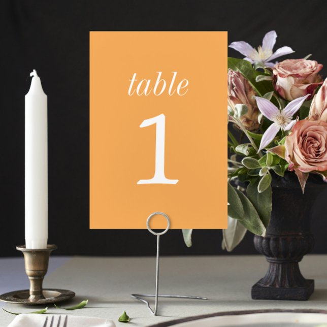 True Simplicité 2 Sorbet Mariage Numéro de table (Créateur téléchargé)
