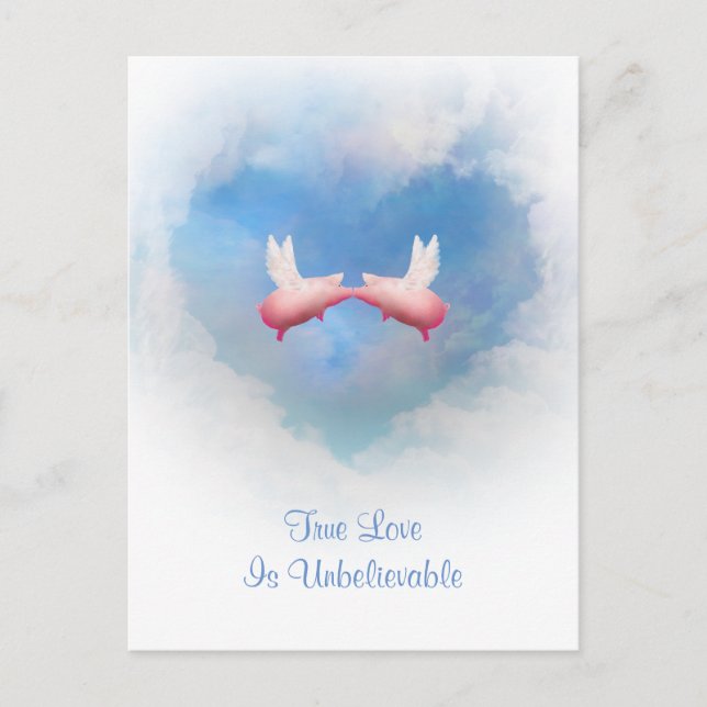 TrueLove Est Une Carte Postale Incroyable (Devant)