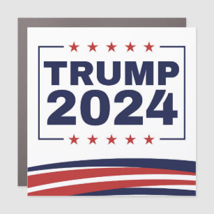 Trump 2024 Car Magnet