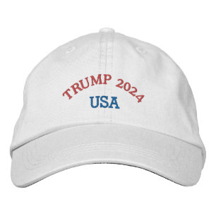 TRUMP 2024 CASQUETTE RÉGLABLE - BLANC
