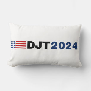 Trump 2024 DJT Lumbar Coussin