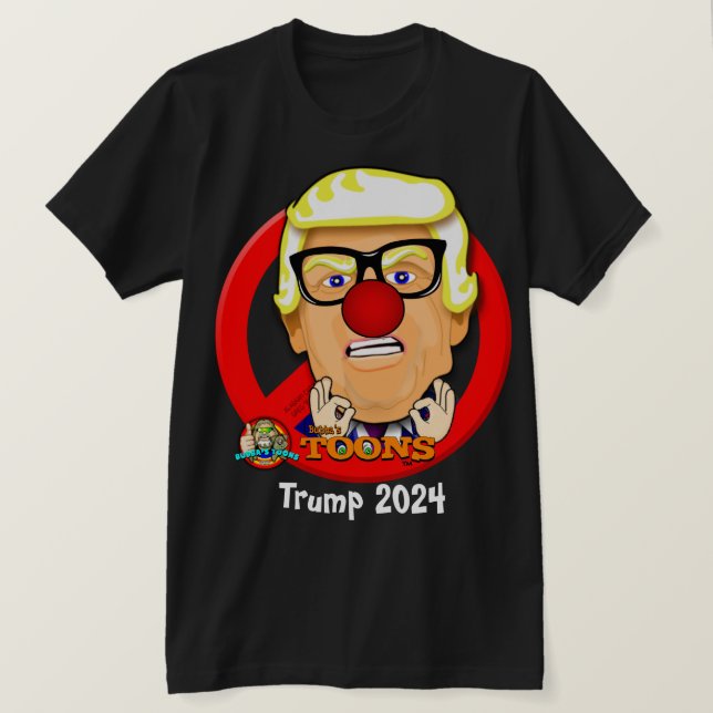Trump 2024 - Le T-shirt Toon Tee de Bubba (Design devant)