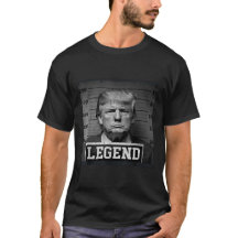 Trump 2024 Mugshot Président Légende T-SHIRT