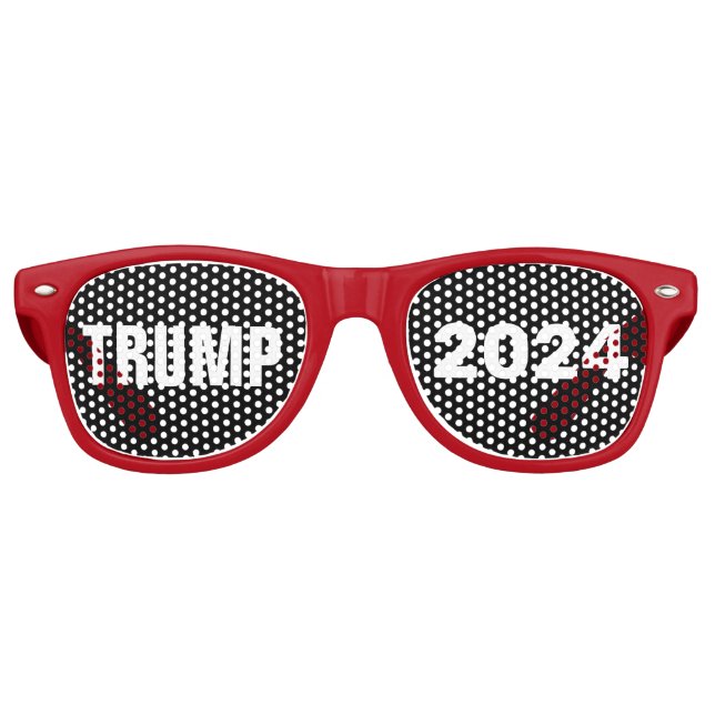 TRUMP 2024 NOVELTY FUNGLASSES LUNETTES DE SOLEIL (Devant)