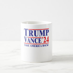 Trump 2024 "Reprenez l'Amérique" café Mug