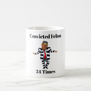 Trump a condamné Felon Coffee Mug