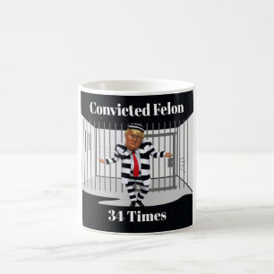 Trump a condamné Felon Coffee Mug