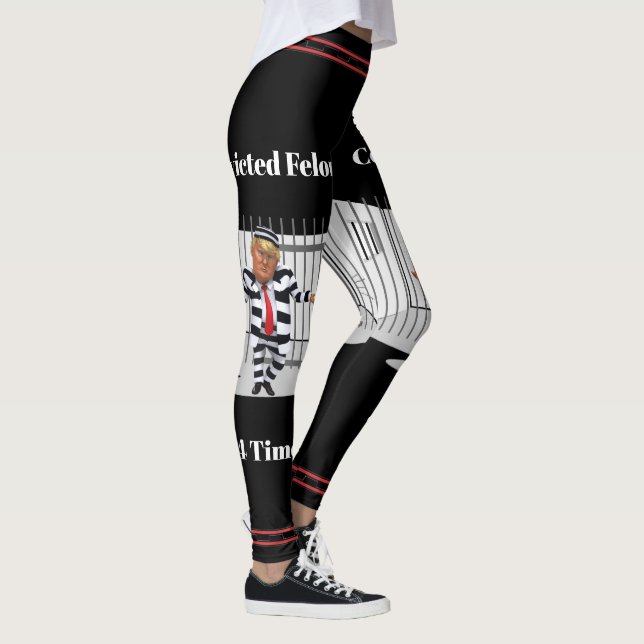 Trump a condamné Felon Leggings (Droite)