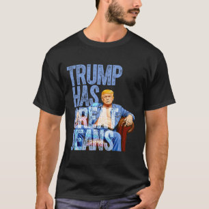 Trump a de super jeans drôle de t-shirt de mème po