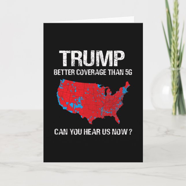 Trump a une meilleure couverture que la carte élec (Devant)