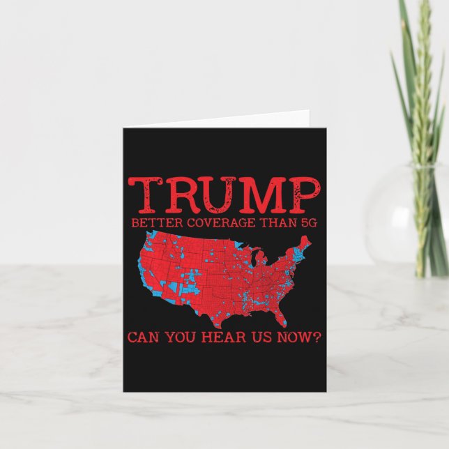 Trump a une meilleure couverture que la carte élec (Devant)
