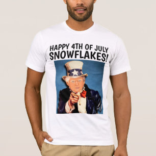 TRUMP AMUSANT 4 JUILLET T-SHIRTS T-SHIRT