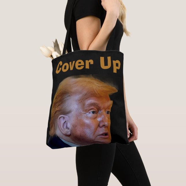 Trump/Cover Up Tote Bag (De près)