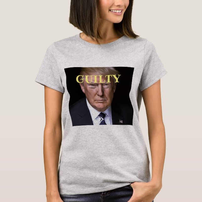 Trump Culpabilité T-shirt (Devant)
