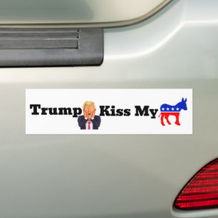 Trump Embrasse Mon Bumper Sticker