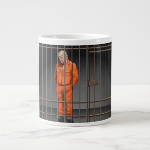 Trump en prison Jumbo Mug