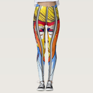 Trump en prison sur tous les imprimés Leggings