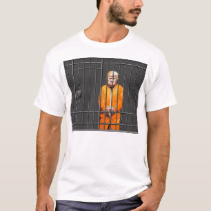 Trump en prison T-shirt court masculin