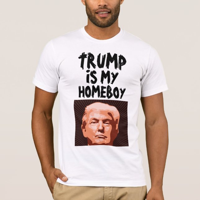 TRUMP EST MON T-SHIRTS HOMEBOY (Devant)