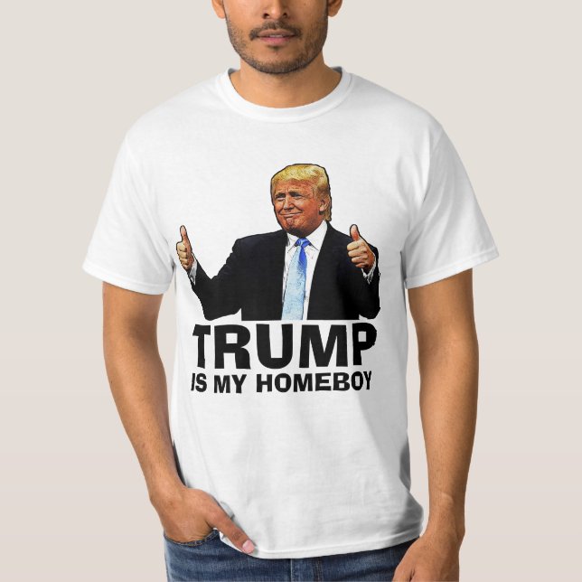 TRUMP EST MON T-Shirts HOMEBOY 2024 (Devant)