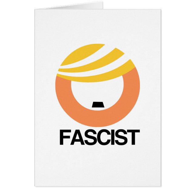 Trump est un fasciste (Devant)