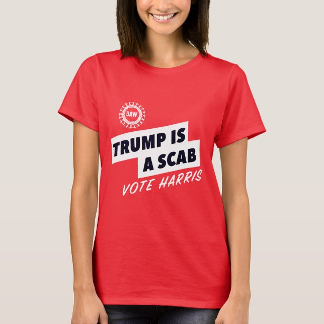 trump est un t-shirt de la gale (Devant)