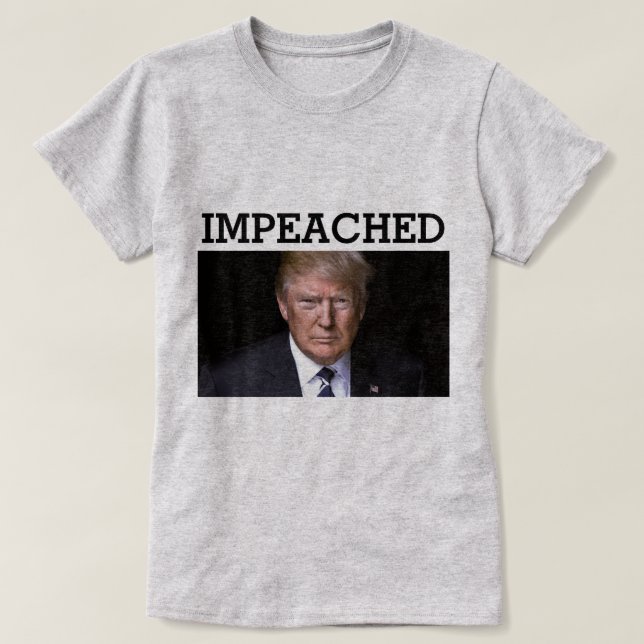 Trump et le T-shirt menaçant (Design devant)