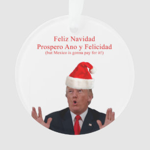 Trump. Feliz Navidad, le Mexique va payer pour ça 