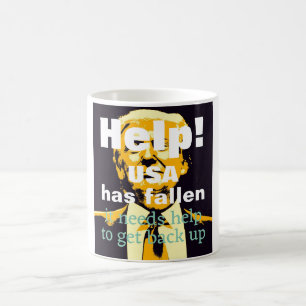 Trump/Help Cafe Mug