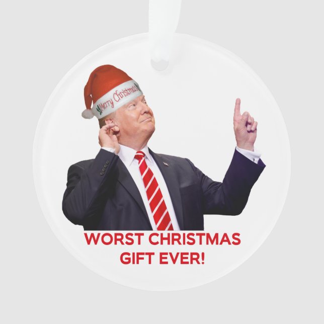 Trump, le pire cadeau de Noël jamais fait ! (devant)