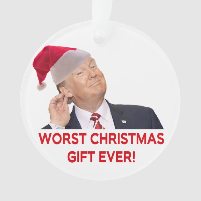 Trump, le pire cadeau de Noël jamais fait ! (devant)