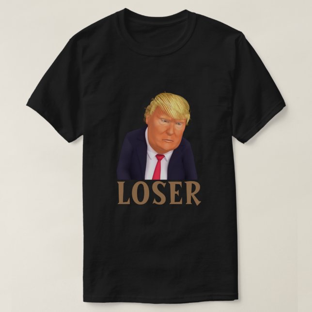 Trump LOSER T-shirt (Design devant)