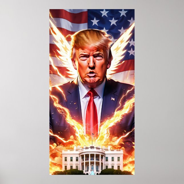 Trump MAGA 2024 Save America Value Poster (Devant)