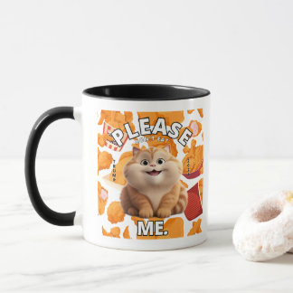 Trump Mug "S'il vous plaît ne me mangez pas".