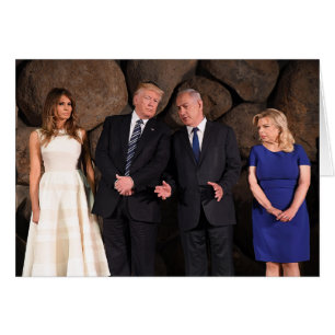 Trump & Netanyahus À Yad Vashem En Israël