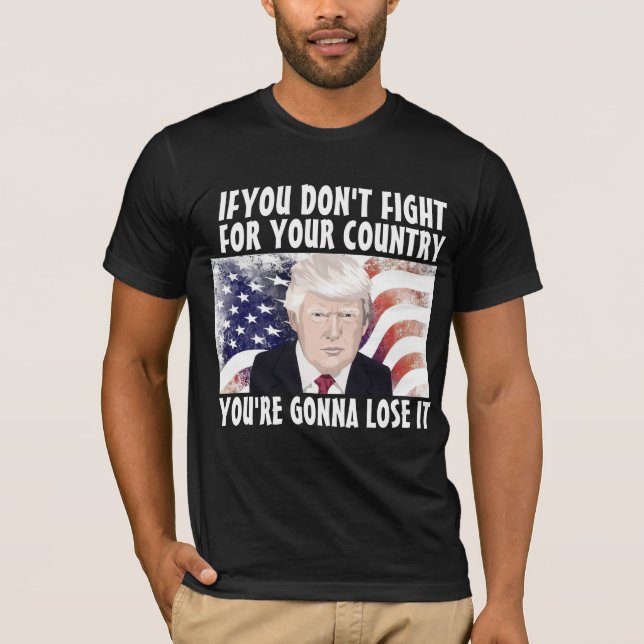 TRUMP PATRIOT combat T-SHIRTS (Devant)