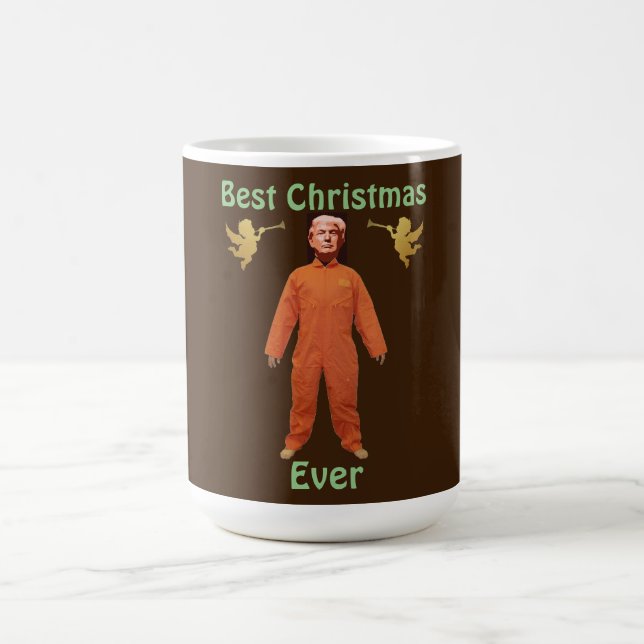 Trump Prisonnier café Mug (Centre)