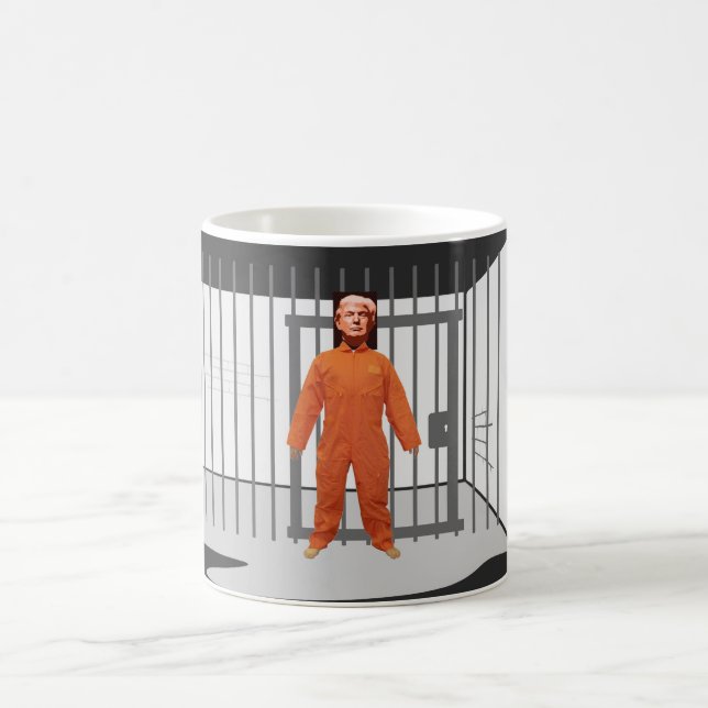 Trump Prisonnier café Mug (Centre)