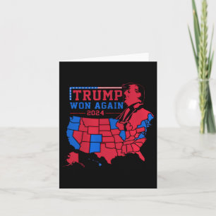 Trump Remporte À Nouveau La Carte De La Vague Roug