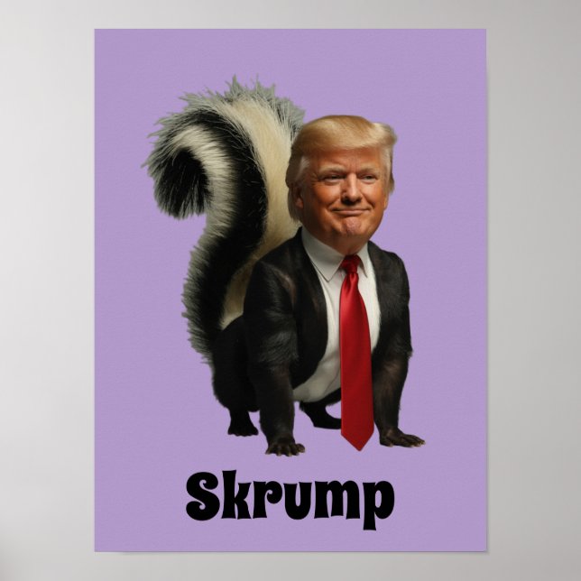 Trump Skunk Poster (Devant)